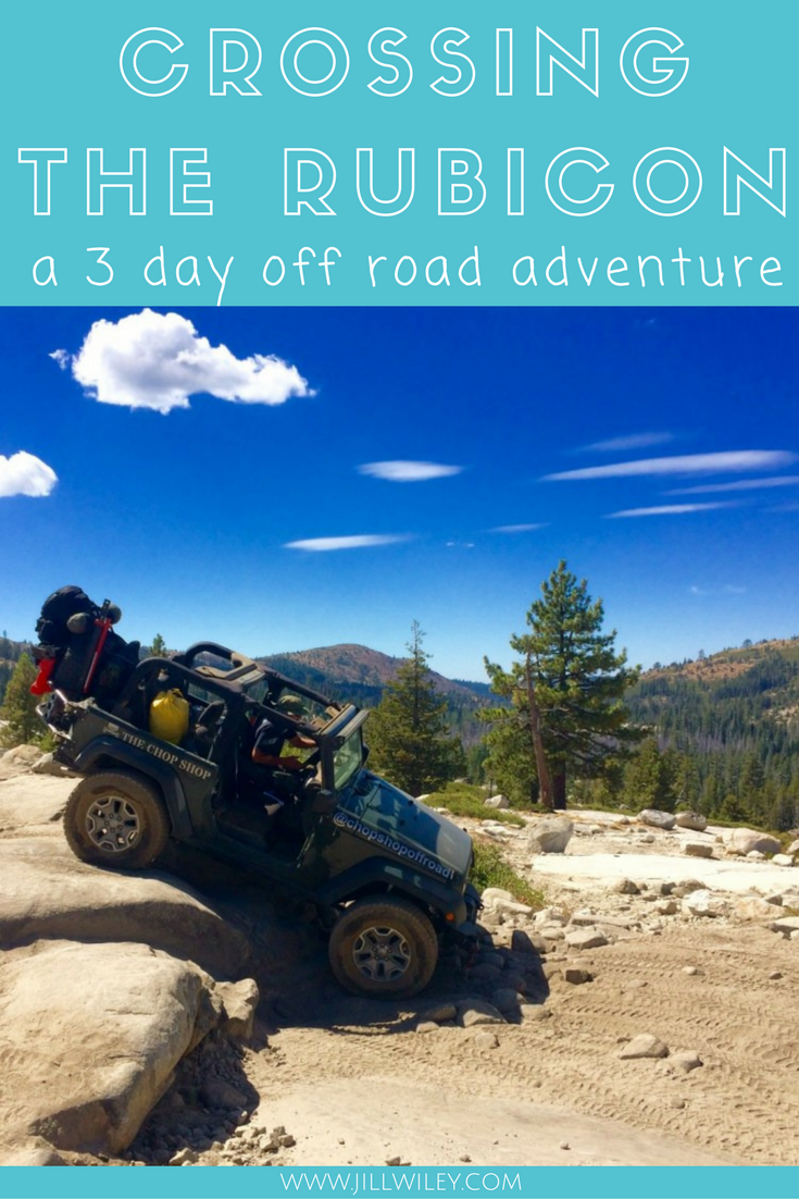 Crossing the Rubicon a 3 day off road adventure