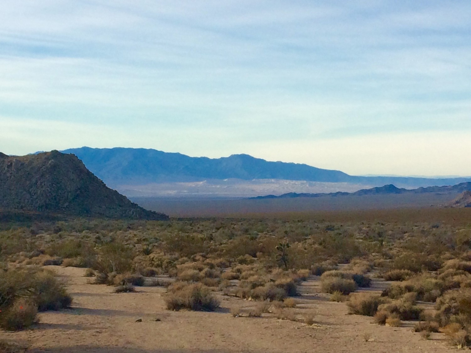 Mojave Trail scenic mountain