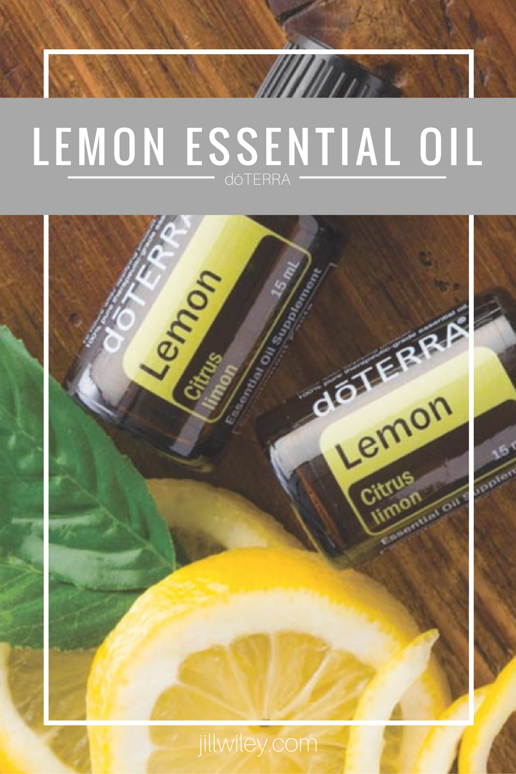 lemon essential oil doterra jillwiley