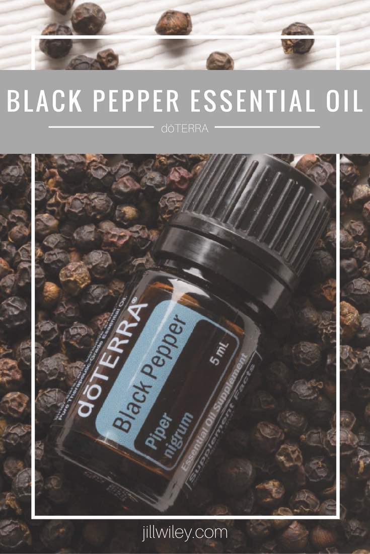 black pepper essential oil jillwiley doterra