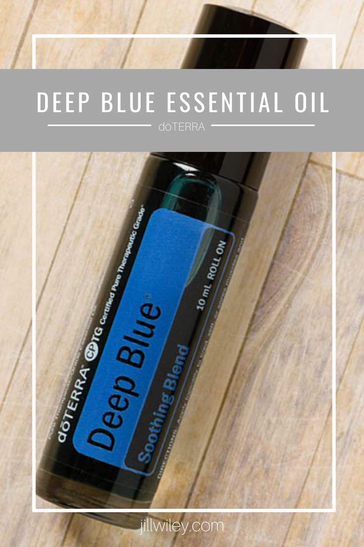 deep blue essential oil roller