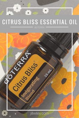 citrus bliss essential oil jillwiley