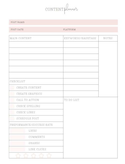 2025 Editable Planner - Image 4